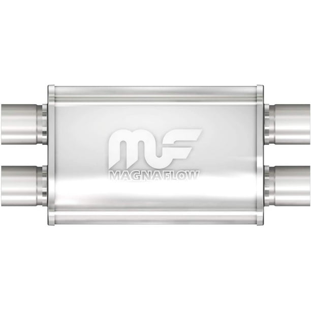 Magnaflow 11385 Stainless Steel 2.25 Oval Muffler Magnaflow 11385 Stainless Steel 2.25 Oval Muffler
